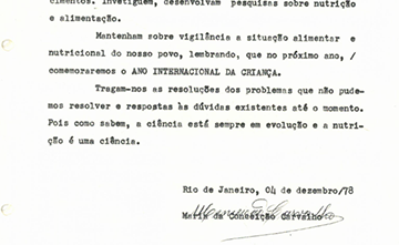 Discurso proferido pela Professora Maria da Conceição Carvalho