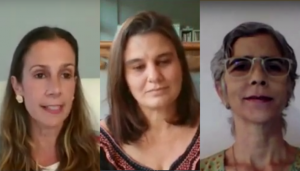 Roberta Fontanive, Marcia Citelli e Odaleia Aguiar