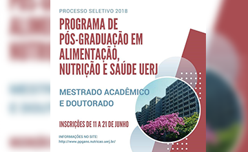 Reformulação do Programa de Pós-Graduação em Alimentação, Nutrição e Saúde.